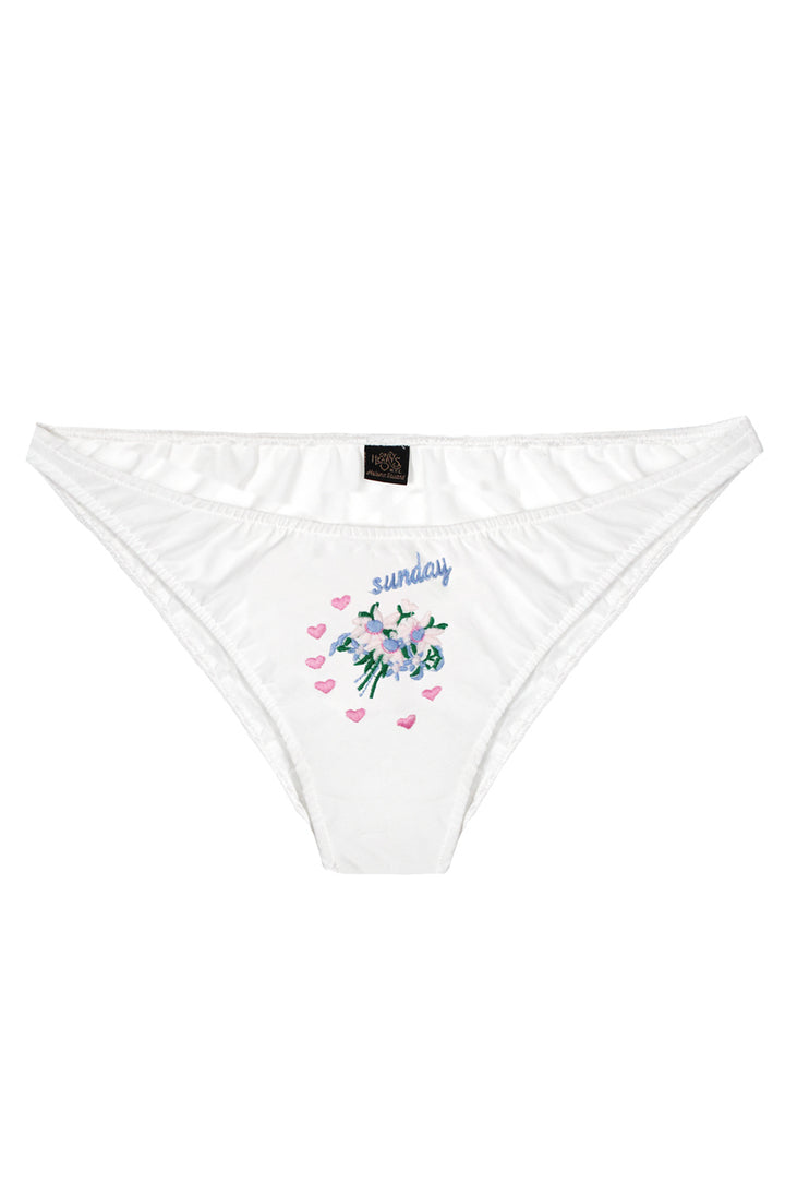 Long Weekend 3 Pack Embroidered French Bikinis