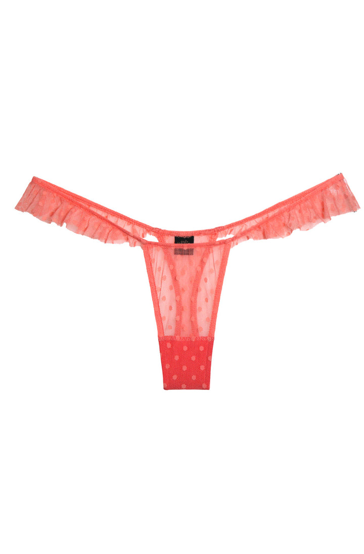 Coucou Lola Ruffle Thong