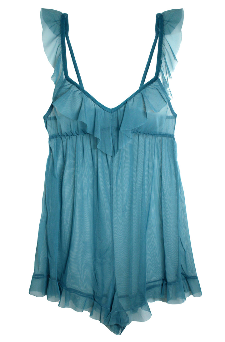 Whisper Charlotte Romper Teal