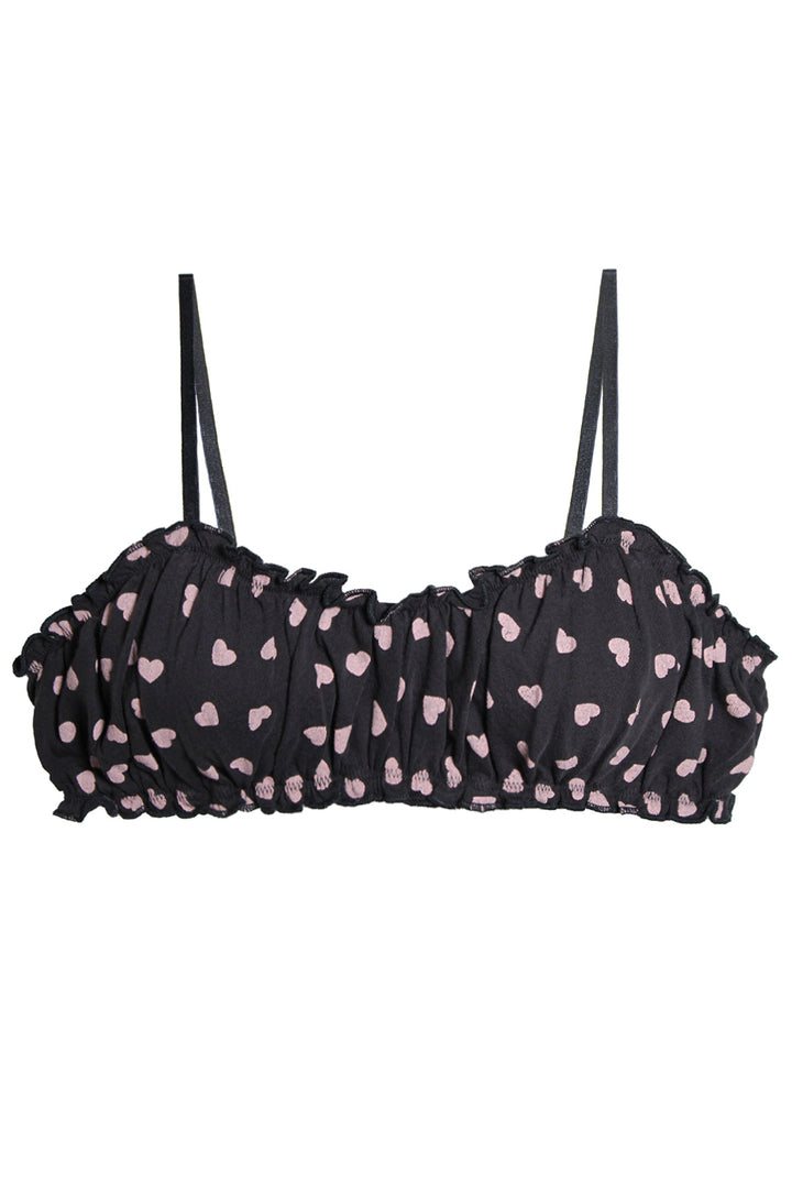 Organic Cotton Heritage Hearts Joey Bralette