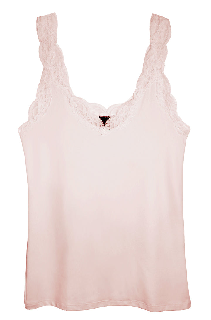 Delicious with Lace Deep V Tank