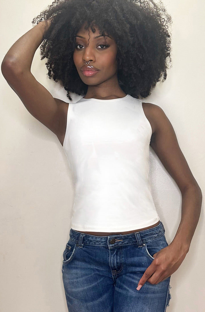 Delicious Cutaway Tank Hip Length