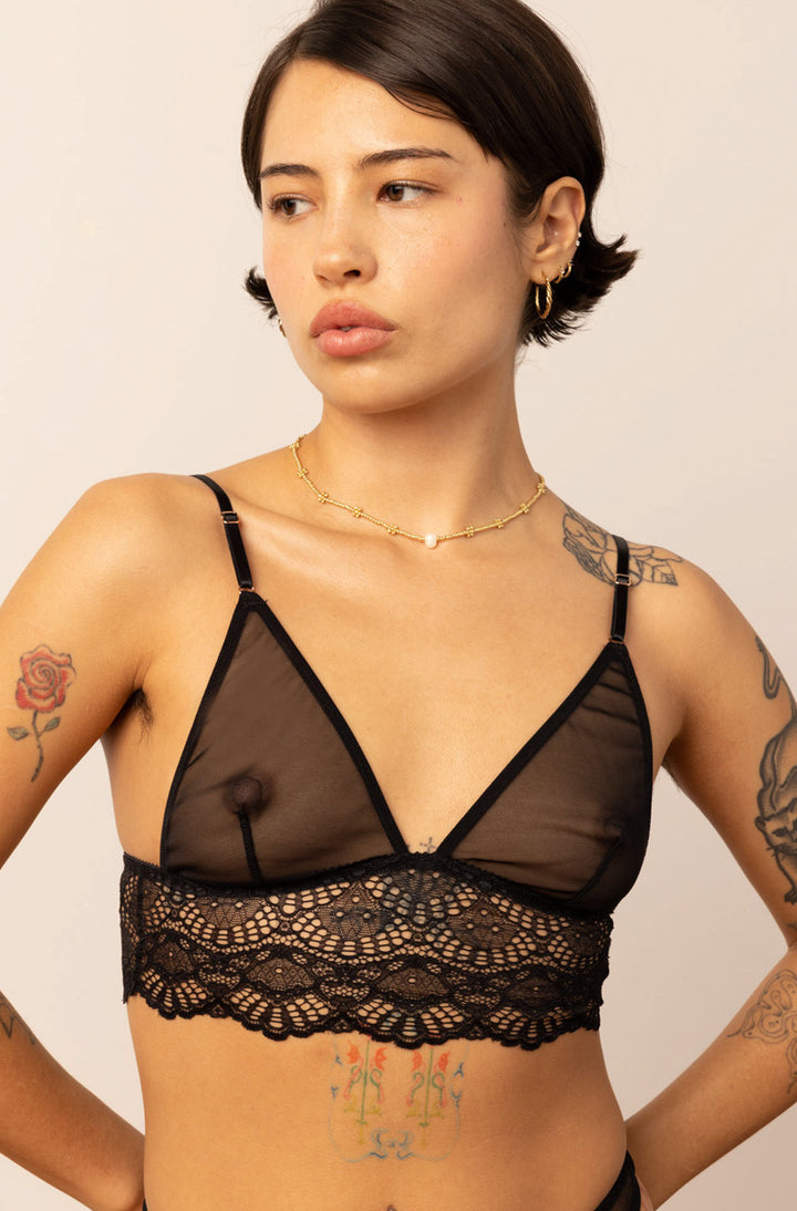 Whisper Sweet Nothings High Point Longline Bralette