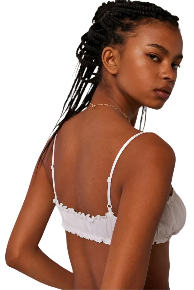 半額対象外Organic cotton frills bustier Organic Cotton Joey Bralette – Only Hearts