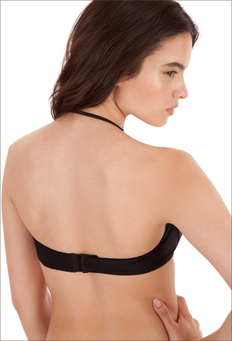 Only Hearts Second Skin Strapless Bodysuit Black 8664 - Free Shipping at  Largo Drive