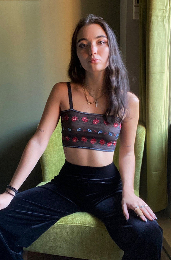 Beatrix Crop Cami (Lined)