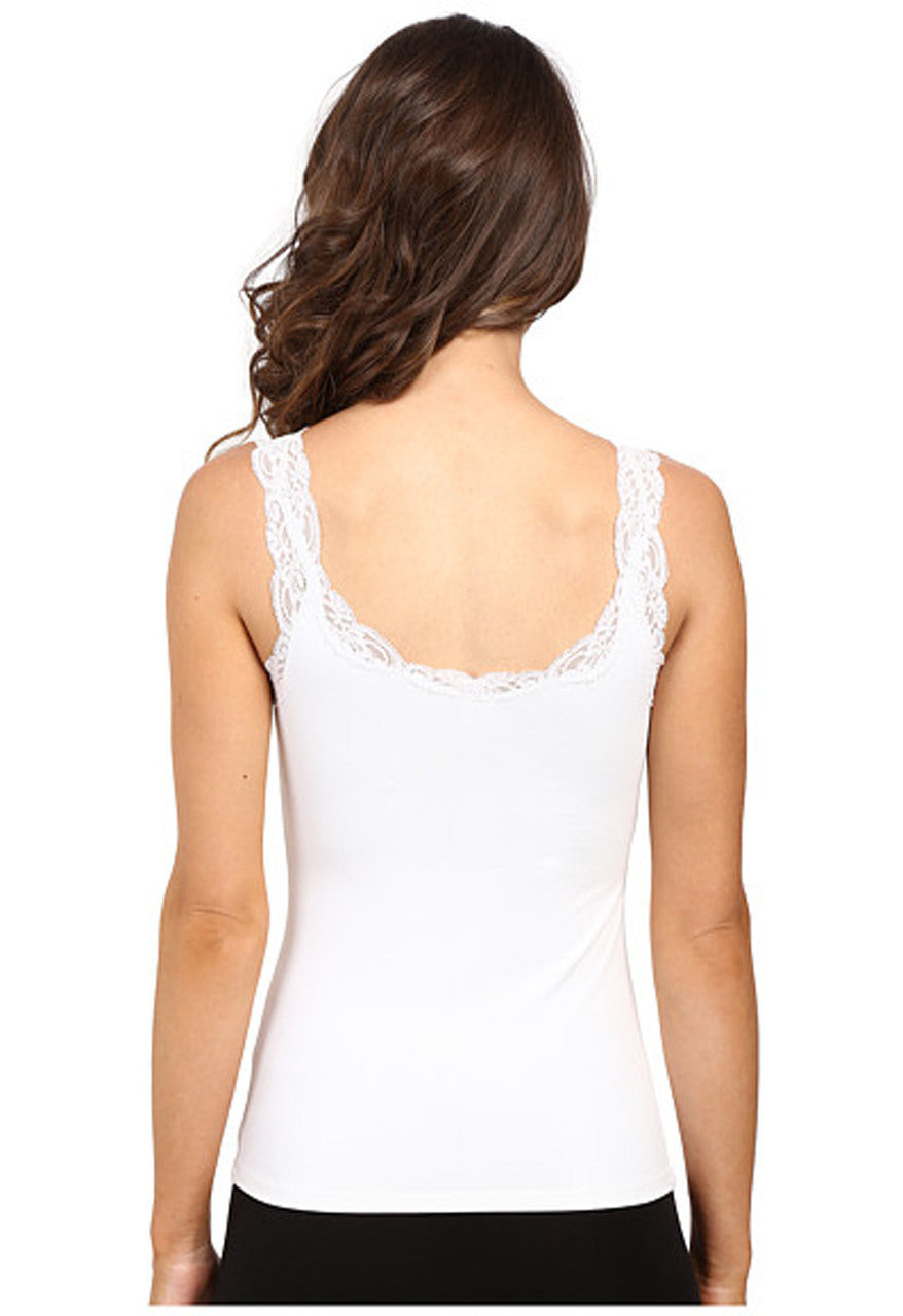 Delicious with Lace V-neck Shell