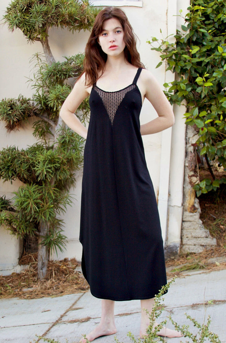 So Fine Crochet Slip Dress